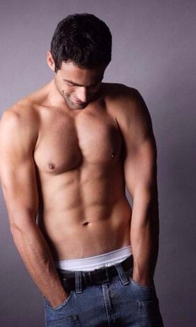beautiful male torso